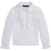 Ralph Lauren Kauluspaita - Valkoinen - - 2 v (92) - Kauluspaidat
