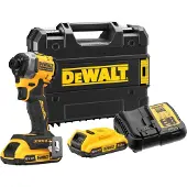 DeWalt DCF850D2T-QW, Iskuruuvain, Pistoolikahva, musta, Keltainen, 3250 RPM, 1000 RPM, 205 Nm