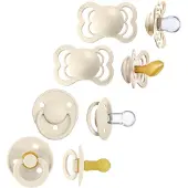 BIBS Pacifiers Try It Collection Size 1 ? Ivory
