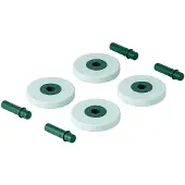 Modu 4X Foam Wheels - Green - ONE SIZE