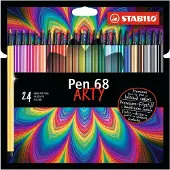 Stabilo Arty Premium Pen 68 -merkkikotelo