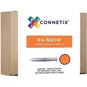 Connetix Rainbow Ball Pack 12 Pieces - Multi/patterned - ONE SIZE