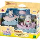 Sylvanian Families Leikkisetti Huvipuisto Vene & Vaunu