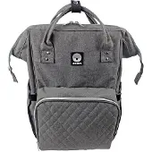 Dooky Hoitolaukku Reppu - Iso - Grey Melange - - OneSize - Hoitolaukut