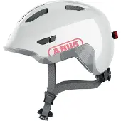 ABUS Smiley 3.0 Pyöräilykypärä LED, Valkoinen, 50-55