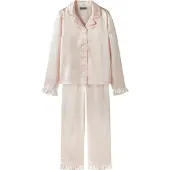 LMTD Nlfnightystripes Pyjamas Set - Pink - 170-176