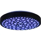 TRIO Leuchten Led Chizu, himmennettävä, Musta, Olohuone/ruokailutila, Synteettinen materiaali, Moderni