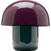 Kare Design-pöytävalaisin Mushroom, Lila/vaaleanpunainen, Olohuone/ruokailutila, Metalli, Design