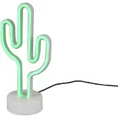 TRIO Cactus LED pöytävalaisin 29cm 1,5W valkoinen