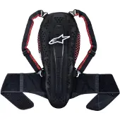 Alpinestars Nucleon KR-2 selkäsuoja Musta/Punainen unisex, size L