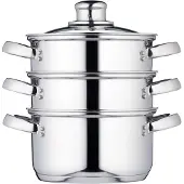 Kitchencraft Three Tier Höyrykeitin 16 cm, 3 kerrosta