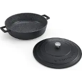 Master Class - Cast Aluminium Matala pata 5 L Musta