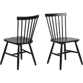 Ebuy24 2kpl tuolisetti Riano, musta