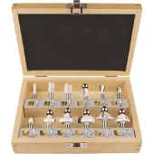 Makita Jyrsinteräsarja D-53556; 12 kpl.
