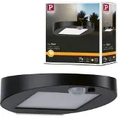 Paulmann LED-aurinkokäyttöinen ulko Ryse, antrasiitti Ryse, Alumiini/harmaa/sinkki, Synteettinen materiaali, Moderni, aurinkokennovalaisin
