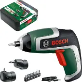 Bosch ladattava akkupaketti IXO 7 3.6V ja laturi