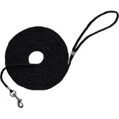 Nobby Tracking Leash Round Black 15 m*5 mm