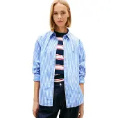Tommy Hilfiger Tjw Reg Poplin Shirt Ext - Blue - L