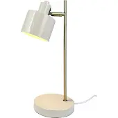 Dyberg-Larsen - Ocean Pöytävalaisin 43 cm Beige/Messinki