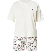 Tommy Hilfiger Underwear Pyjamashortsit ecru / punainen / musta