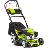 Fieldmann FZR 4618-144BV, Perässäkäveltävä ruohonleikkuri, 46 cm, 2,5 cm, 7 cm, Leikkuuterät, 0,5 L