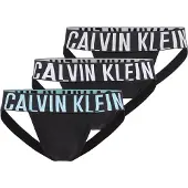 Calvin Klein Underwear Alushousut 'Intense Power' taivaansininen / vaaleanharmaa / musta / valkoinen