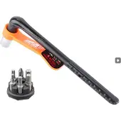 Super B Economical Torque Key Hopeinen