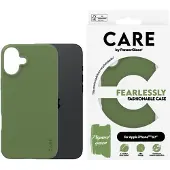 PanzerGlass CARE by Fashionable -suojakotelo, Apple iPhone 16 Plus, vihreä