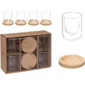 Secret De Gourmet 4 kpl "Clea" kahvikuppeja 15cl luonnonbeige