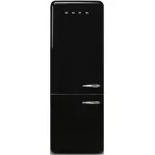 Smeg FAB38LBL5 Jääkaappipakastin, jossa saranointi vasemmalla, Musta