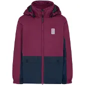 Lego Wear 3i1-Takki - LWJesse 600 - Viininpunainen - - 6 v (116) - Talvitakit