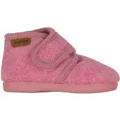En fant Slippers Wool Velcro - Pink - 20