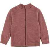 Joha Paita Zip Merinovillasekoite, Dark Rose, 100