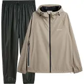 Tretorn Unisex Packable Rainbreaker Set Mule L