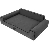 TexCorp Koiranpesä Glamour New Black Inari, L, 78x53 cm