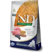 Farmina N&D Ancestral Grain Puppy Medium & Maxi Lamb & Blueberry, Koiran kuivaruoka, 12 kg