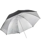 Quadralite Sateenvarjo Heijastava Valkoinen 91cm