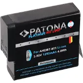 PATONA GoPro Hero 8 Platinum Akku 1250mAh