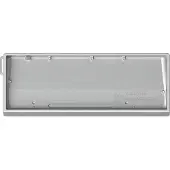 Wooting 60HE v2 Aluminum Case - Bright Silver
