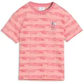 Puma X Gabby S Dollhouse Relaxed Aop Tee - Pink - 98