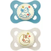 Mam Night Bird, Rabbit & Moon Design 0–6 kk Tutti – 2 kpl