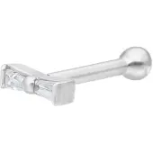 Wildcat Bow Earbarbell<!--6409648f93489--> - Hopeinen metalli