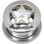 Wildcat Star Jewelled - 12,0 mm, Bela