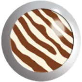 Wildcat Wildlife Zebra Braun - 1,2 mm, 4,0 mm