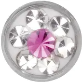 Wildcat Sealed Jewelled for Internally Threaded - Fuksija, 5,0 mm, 1,2 mm