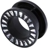Wildcat Trapezium Jewelled Tunnel - 24,0 mm