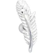 Wildcat Jewelled Feather - 1,2 mm, 6,0 mm, Bela