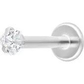 Wildcat Heart Stone Labret - sisäkierteinen labret-koru