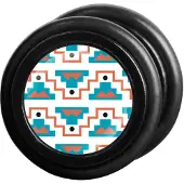 Wildcat Ethno Blue Orange Fake Plug