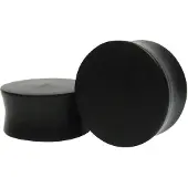 Wildcat Flat Ebony Wood Plug<!--642a42ec16c54-->